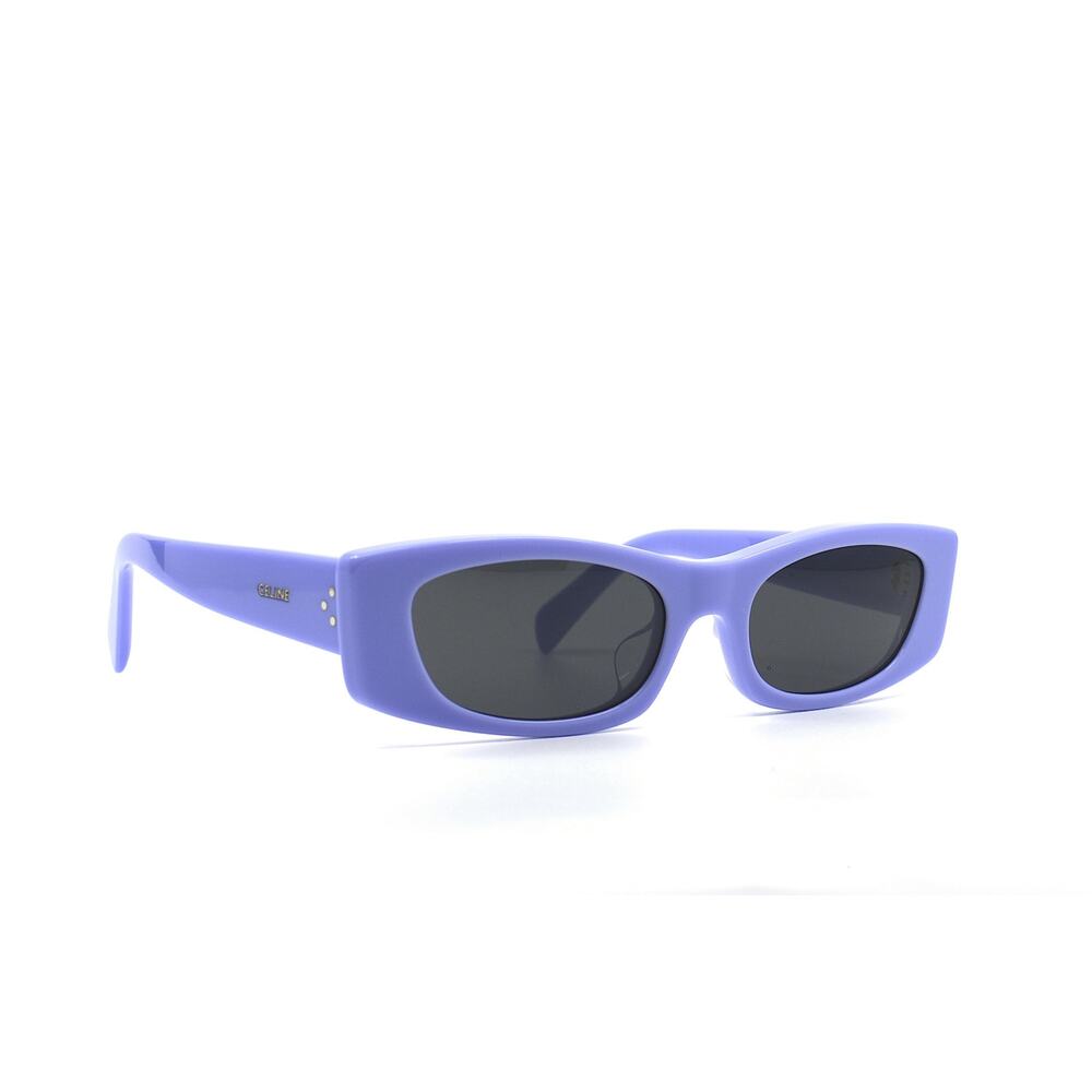 Celine CL40245U 78A Violet Gray Sunglasses New Authentic w/ Case Box Cloth - Picture 3 of 15
